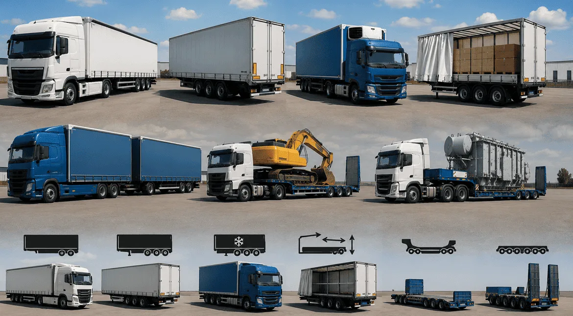 Which Truck Types Are Used in International Transport?